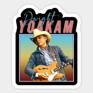 Dwight Yoakam Enchanting Echoes Sticker
